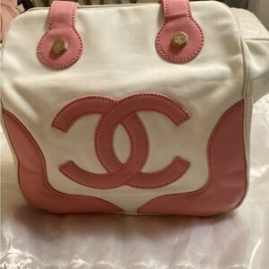 Chanel marshmallow tote.